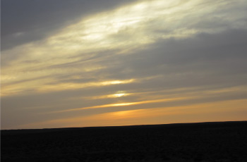 Magnificent view of Mongolia