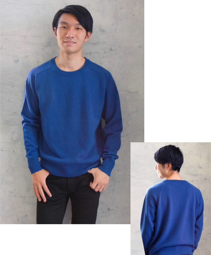 メンズ　クルーネックプルオーバー